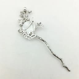 image-The new style of Druna Hotel's hairpin iu Li Zhien and Zhang Manyue The same hairpin with flowers and a good moon and round hair ornaments