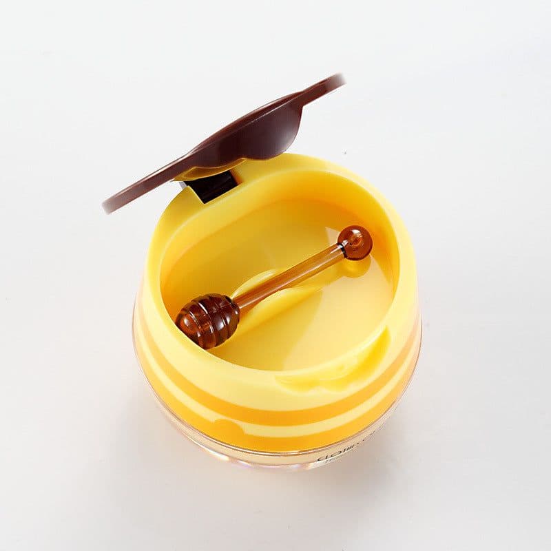 image-Propolis Lip Mask with Lip Brush - Moisturizing Lip Balm