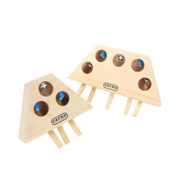 image-Kano Wooden Whack-a-Mole Cat Toy - 5 Hole