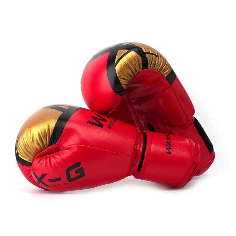 image-Wanshengda 4OZ Boxing Gloves - White Pink MMA Training Gloves
