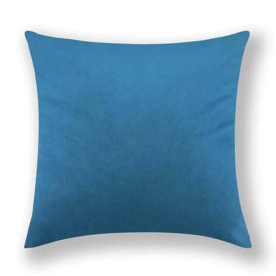 image-Cushion Cover Velvet - Blue