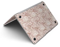 image-Brown and White Fractal Pattern - MacBook Air Skin Kit