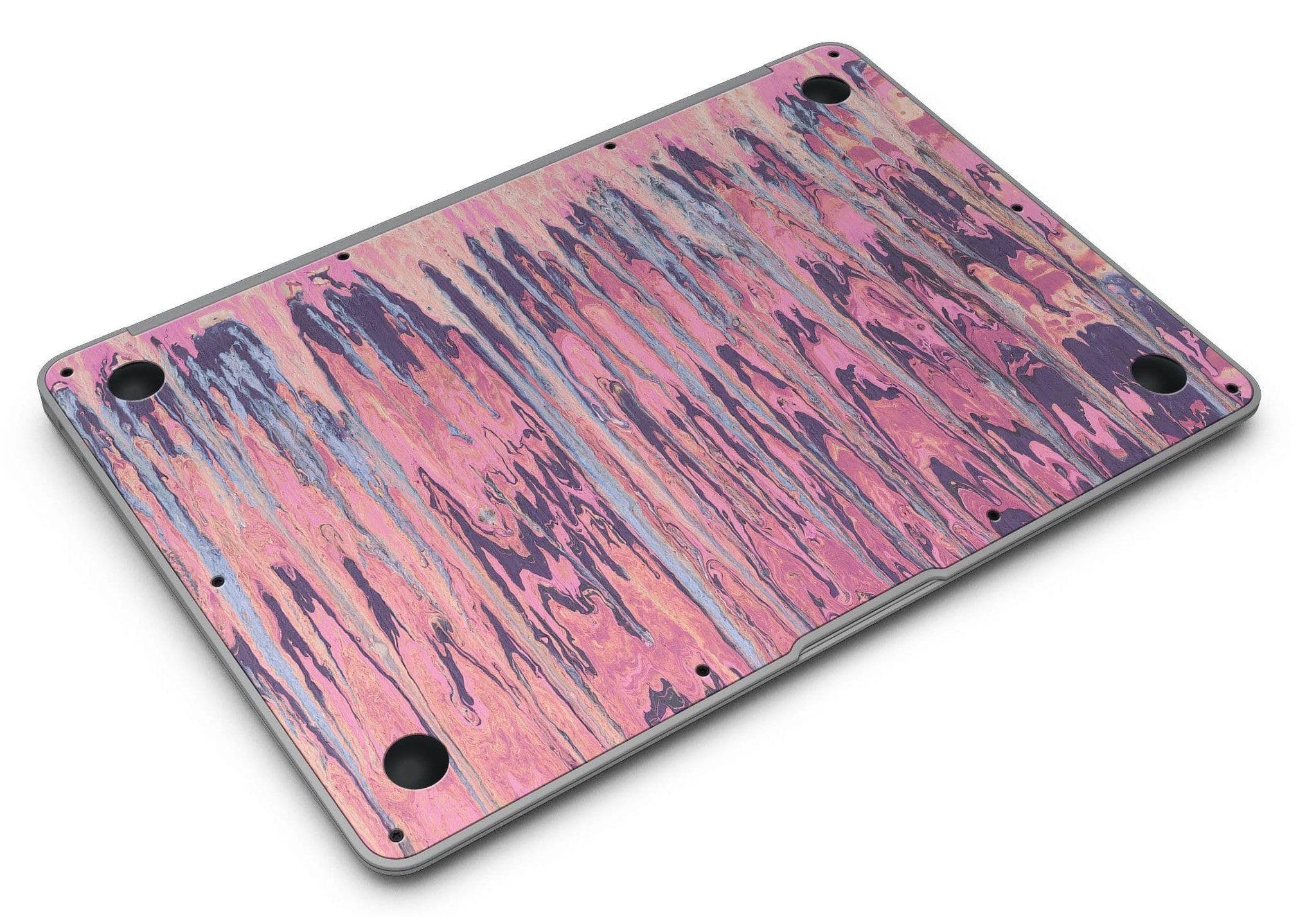 image-Abstract Wet Paint Pink Sag - MacBook Air Skin Kit