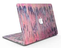 image-Abstract Wet Paint Pink Sag - MacBook Air Skin Kit
