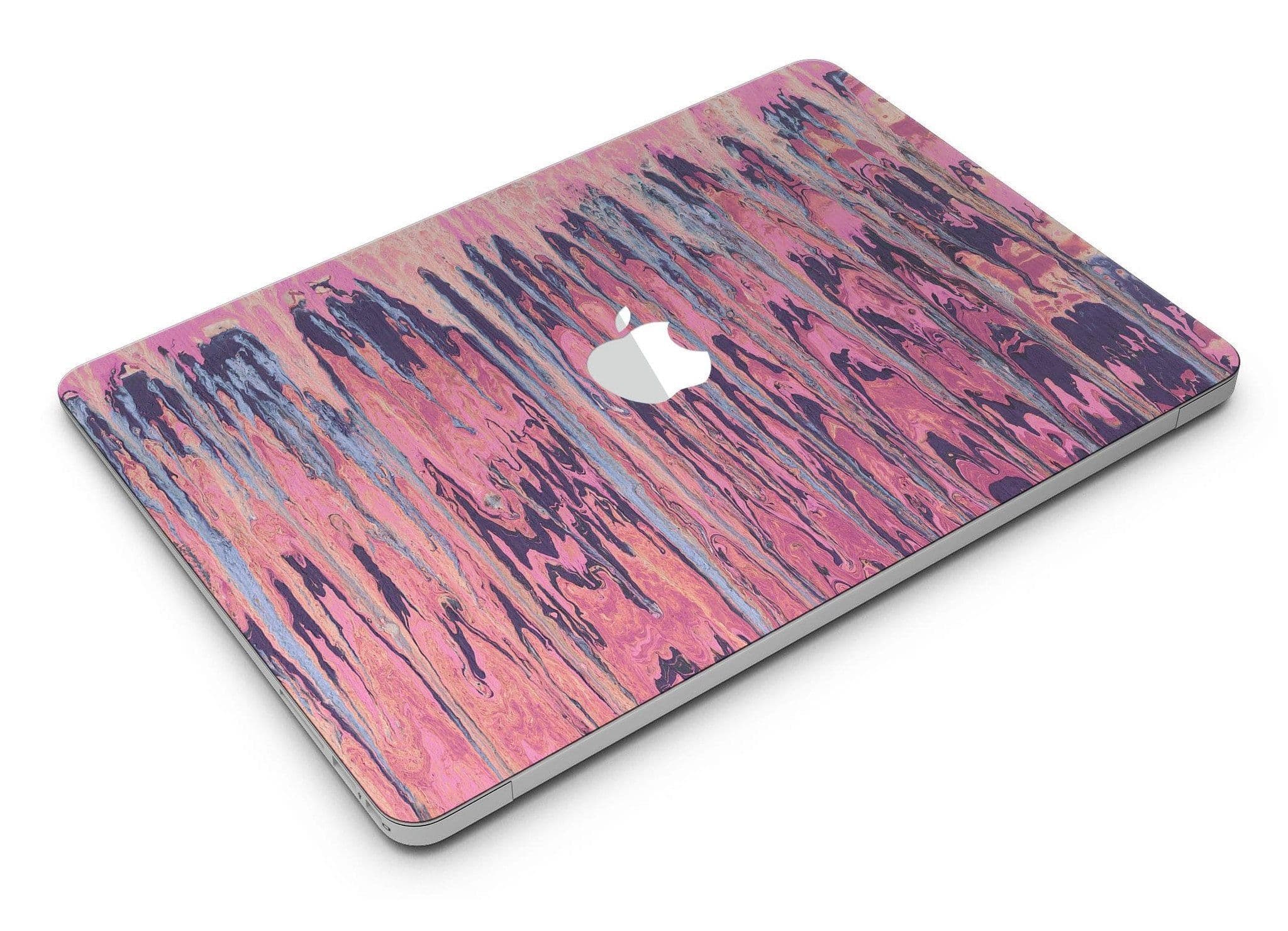 image-Abstract Wet Paint Pink Sag - MacBook Air Skin Kit