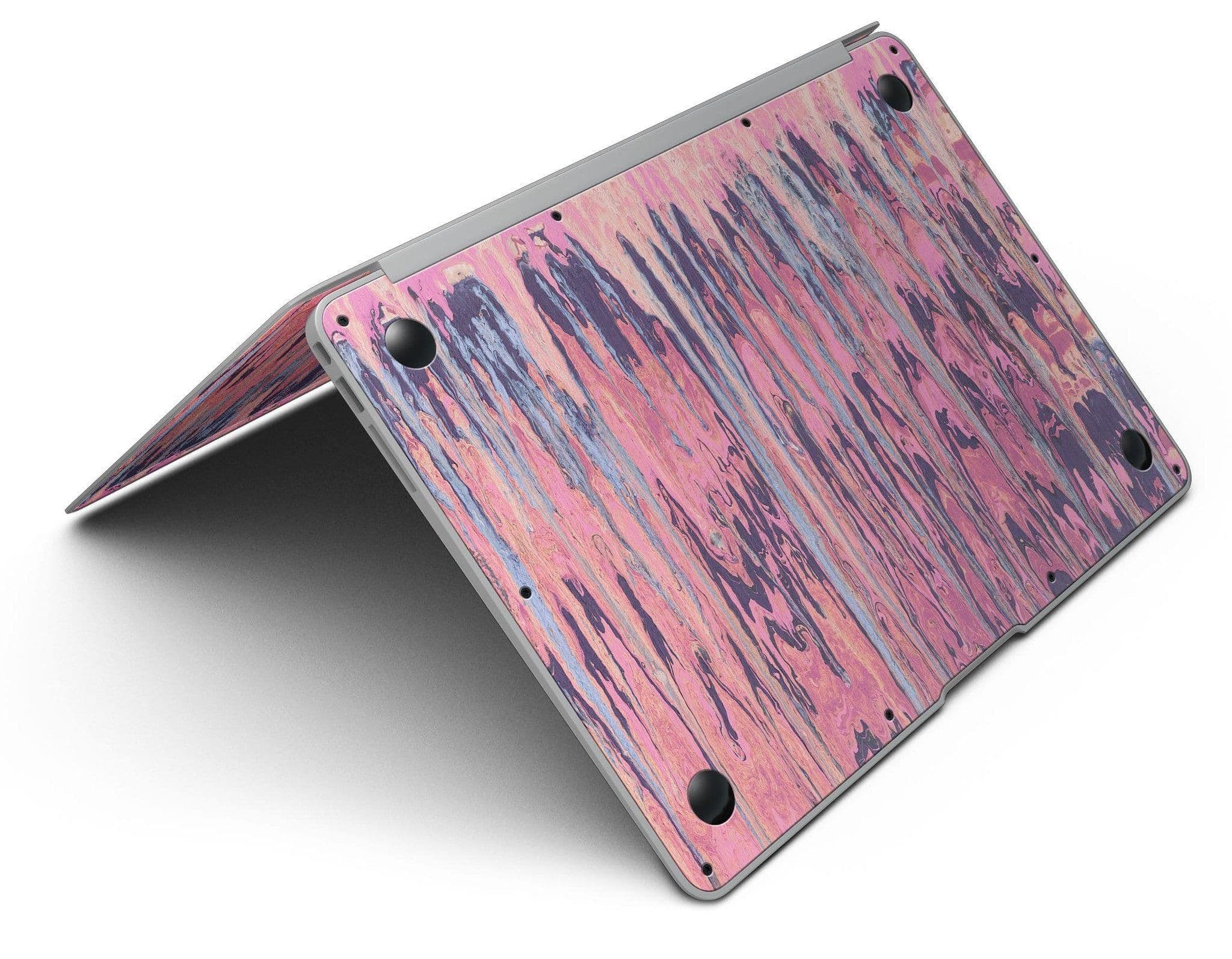 image-Abstract Wet Paint Pink Sag - MacBook Air Skin Kit