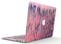 image-Abstract Wet Paint Pink Sag - MacBook Air Skin Kit