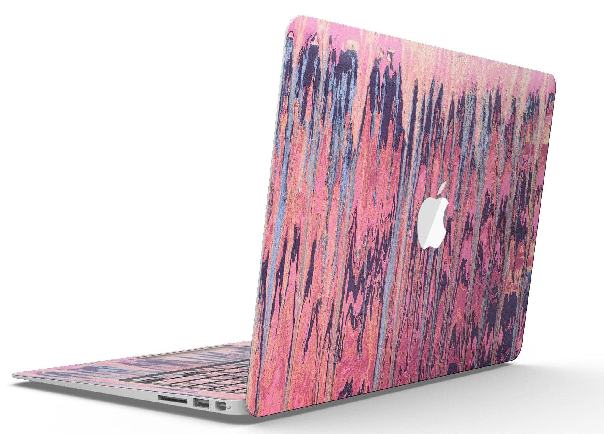 image-Abstract Wet Paint Pink Sag - MacBook Air Skin Kit