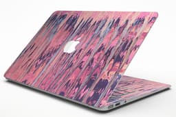 image-Abstract Wet Paint Pink Sag - MacBook Air Skin Kit