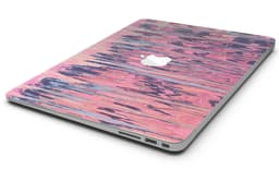 image-Abstract Wet Paint Pink Sag - MacBook Air Skin Kit