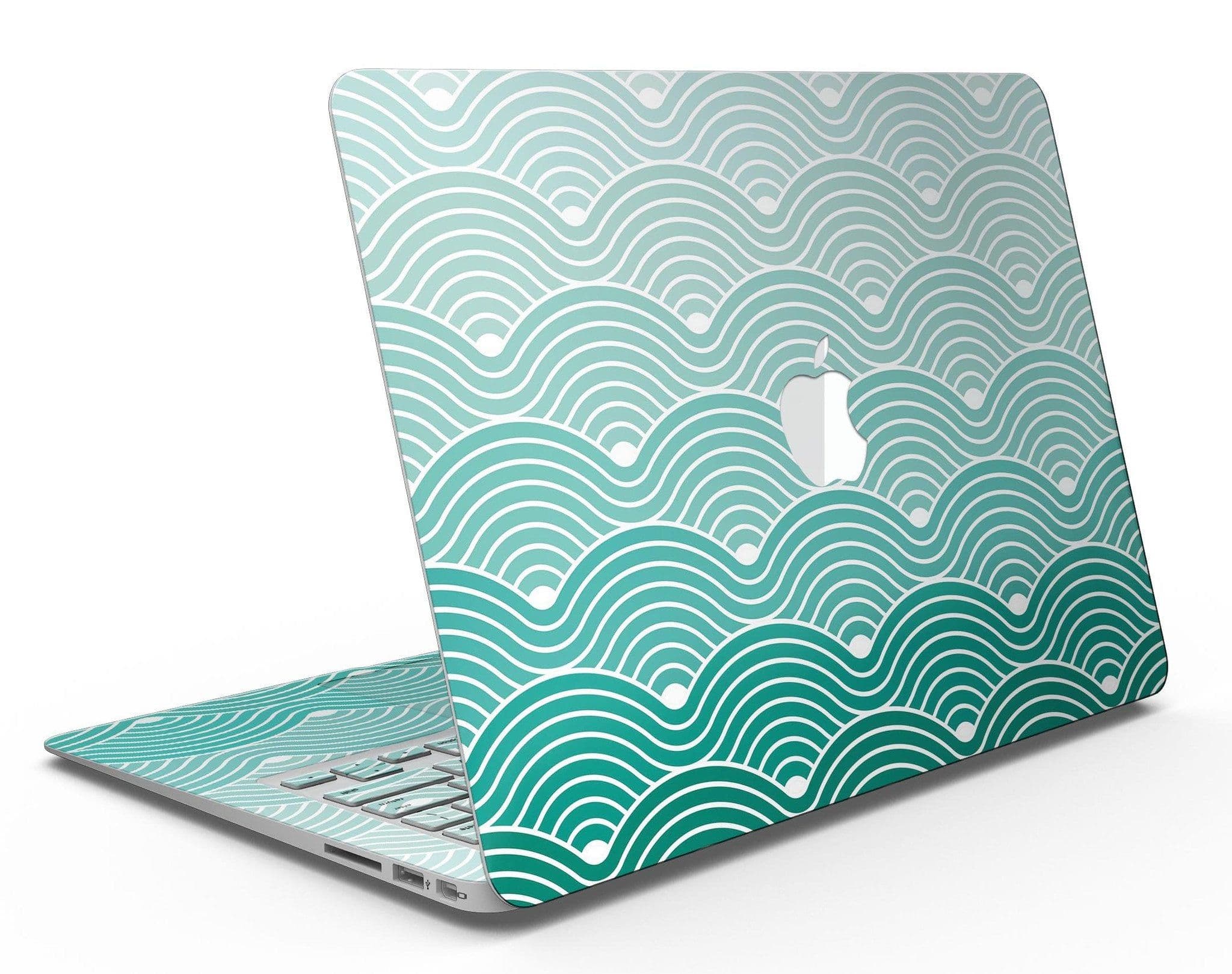 image-Beach Hotel Wallpaper Waves - MacBook Air Skin Kit