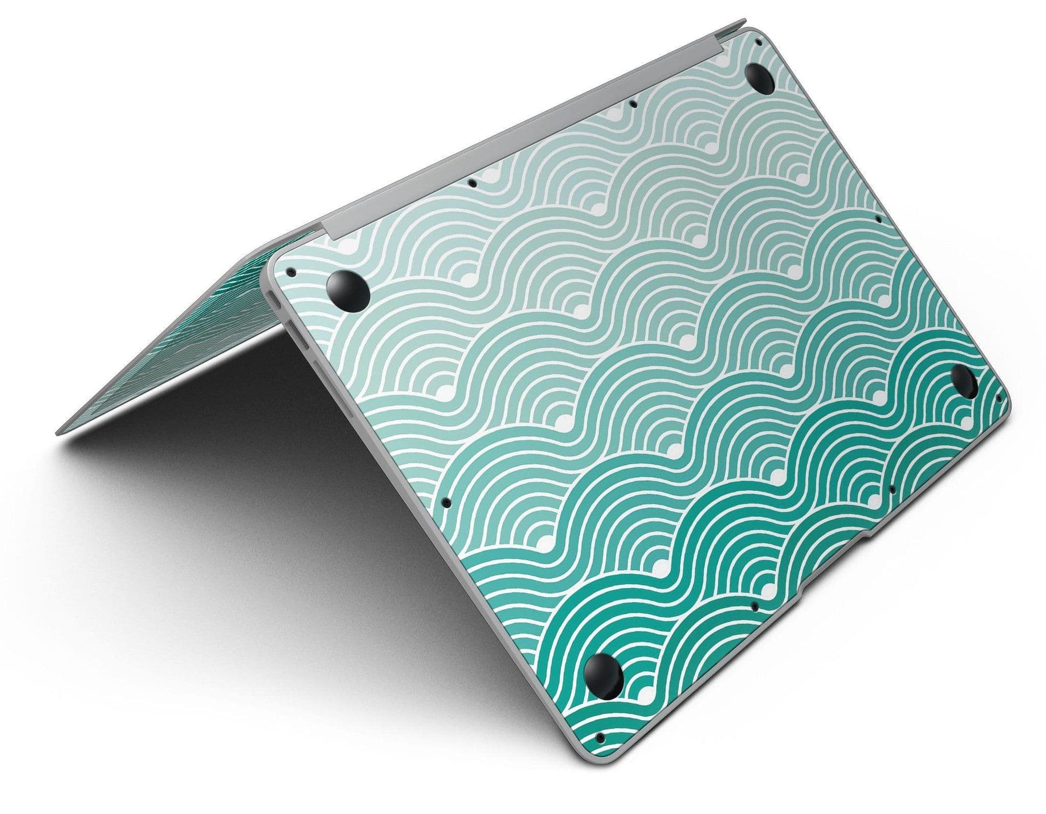 image-Beach Hotel Wallpaper Waves - MacBook Air Skin Kit