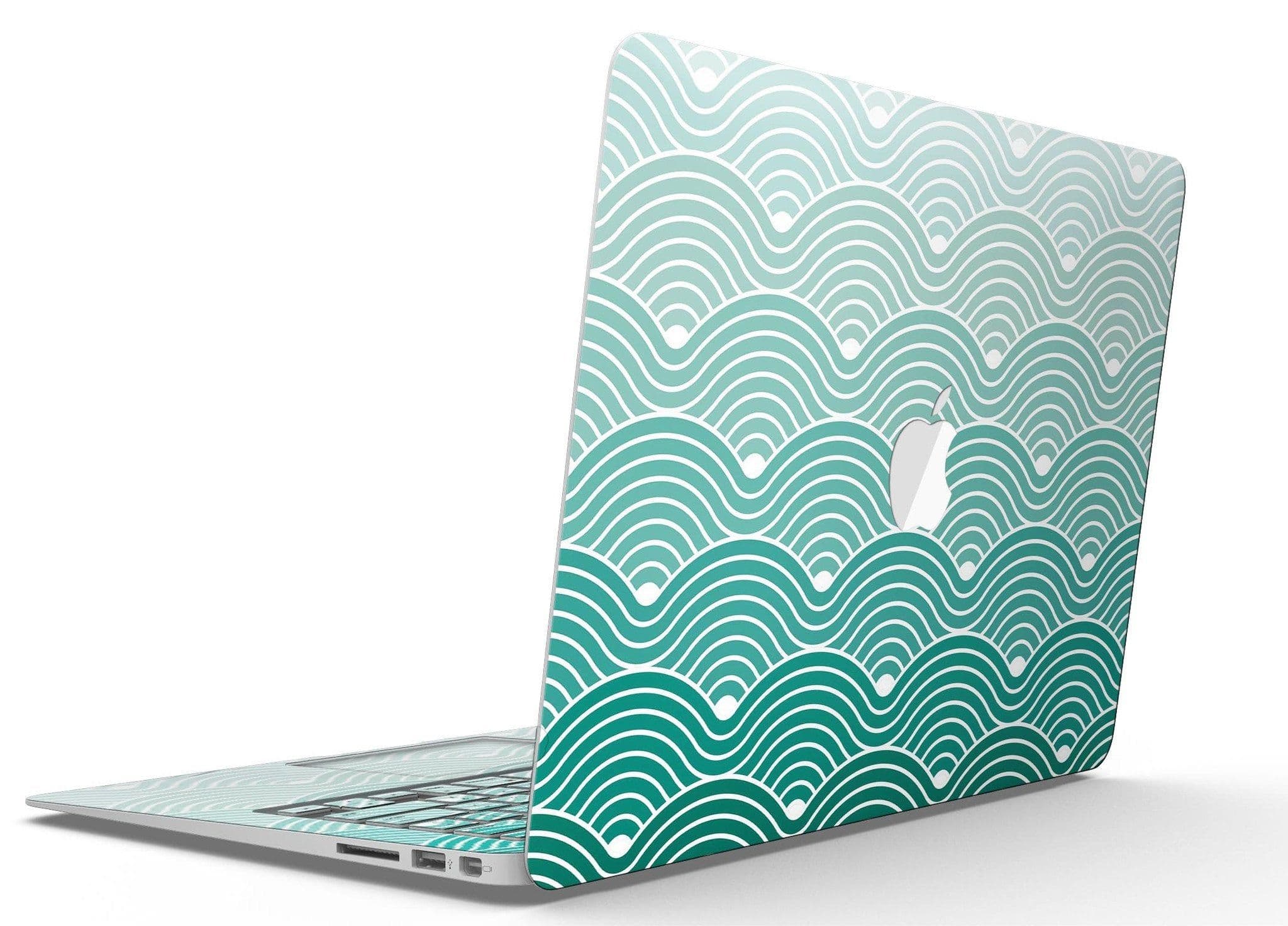 image-Beach Hotel Wallpaper Waves - MacBook Air Skin Kit