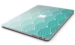 image-Beach Hotel Wallpaper Waves - MacBook Air Skin Kit