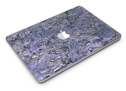 image-Abstract Wet Paint Purples v3 - MacBook Air Skin Kit