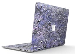 image-Abstract Wet Paint Purples v3 - MacBook Air Skin Kit