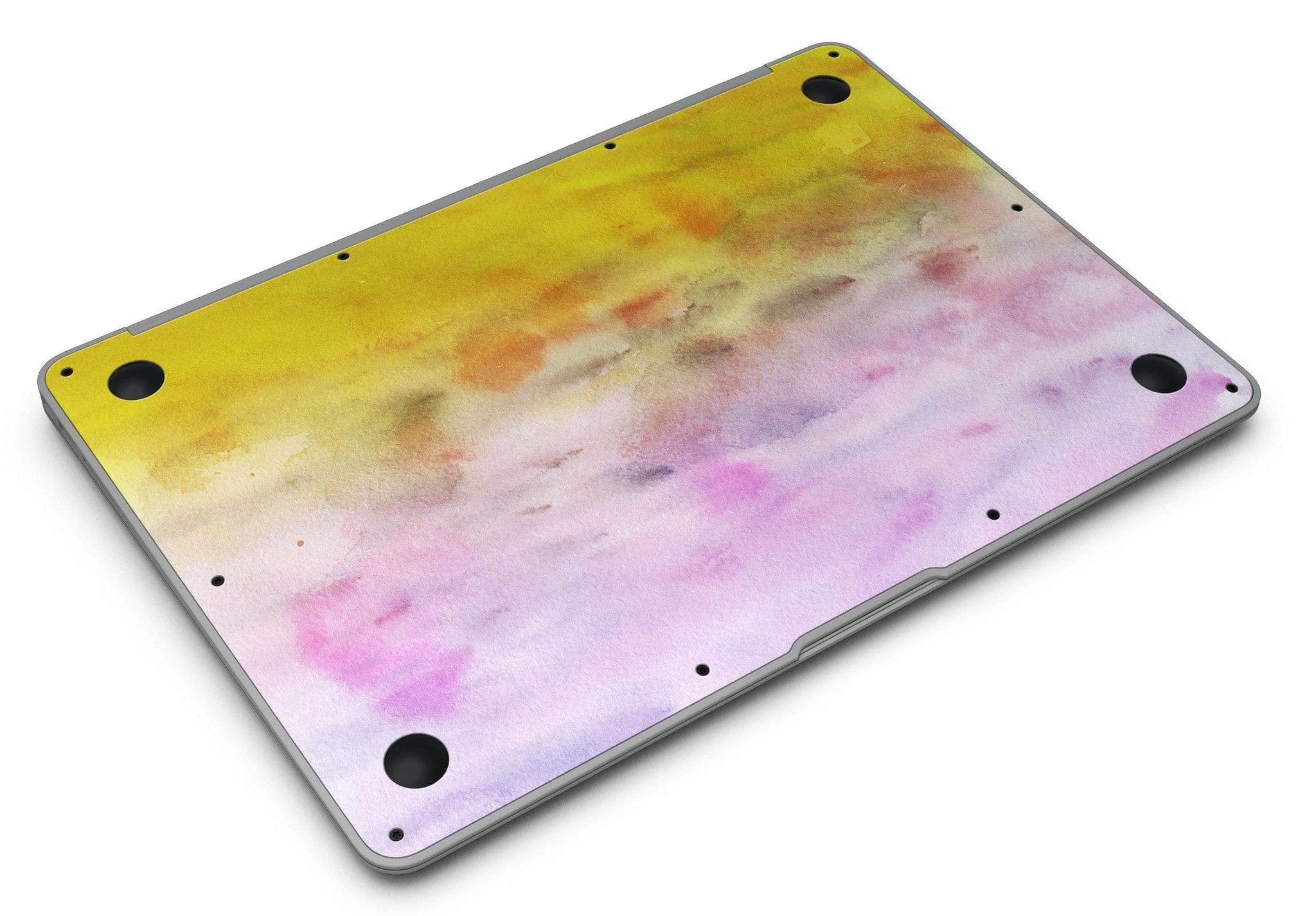 image-Blushed Pink 32 Absorbed Watercolor Texture - MacBook Air Skin Kit