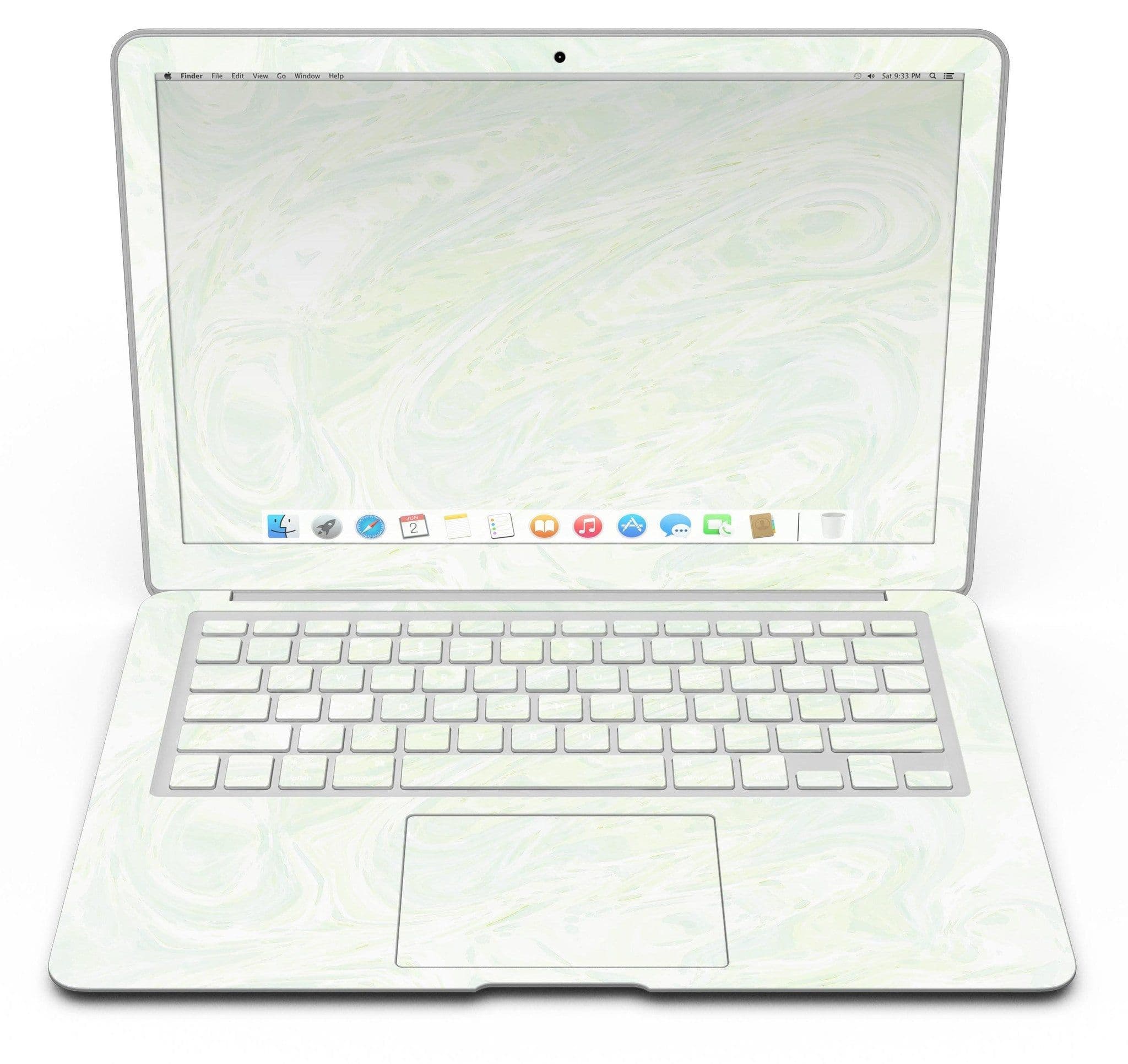 image-Green Slate Marble Surface V44 - MacBook Air Skin Kit