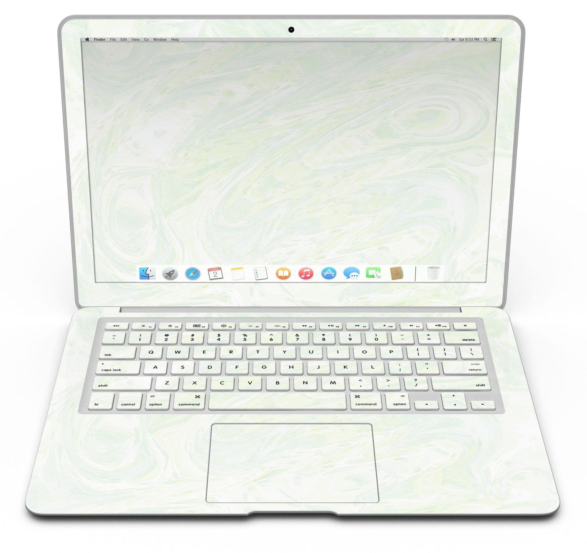 image-Green Slate Marble Surface V44 - MacBook Air Skin Kit