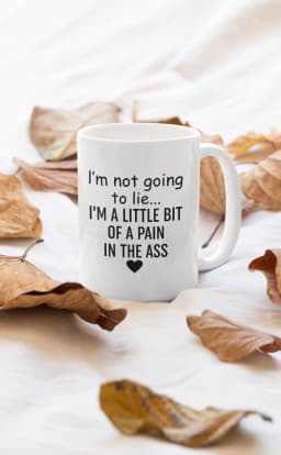 image-I'm Not Going To Lie Mug
