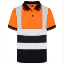 image-Kids Aviator London AV002 Hi Vis S/S Polo Top
