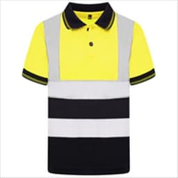 image-Kids Aviator London AV002 Hi Vis S/S Polo Top