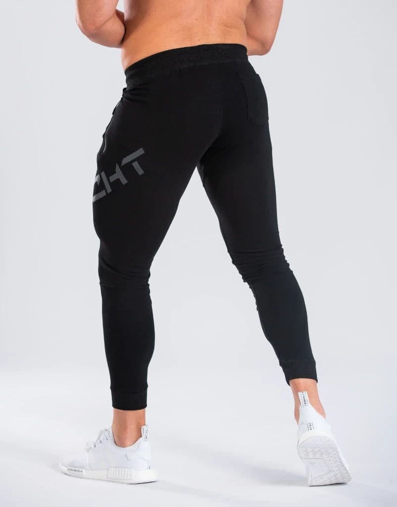 image-2019 new muscle brothers European and American autumn and winter casual sports trousers men's cotton feet fitness pants wholesale