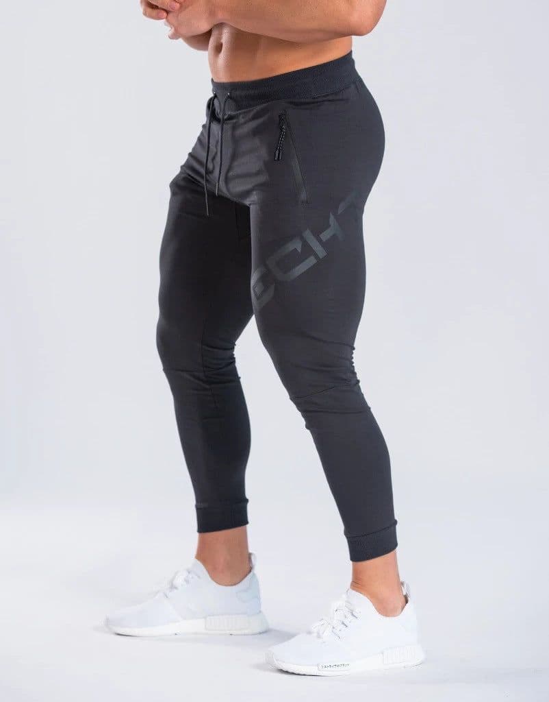 image-2019 new muscle brothers European and American autumn and winter casual sports trousers men's cotton feet fitness pants wholesale