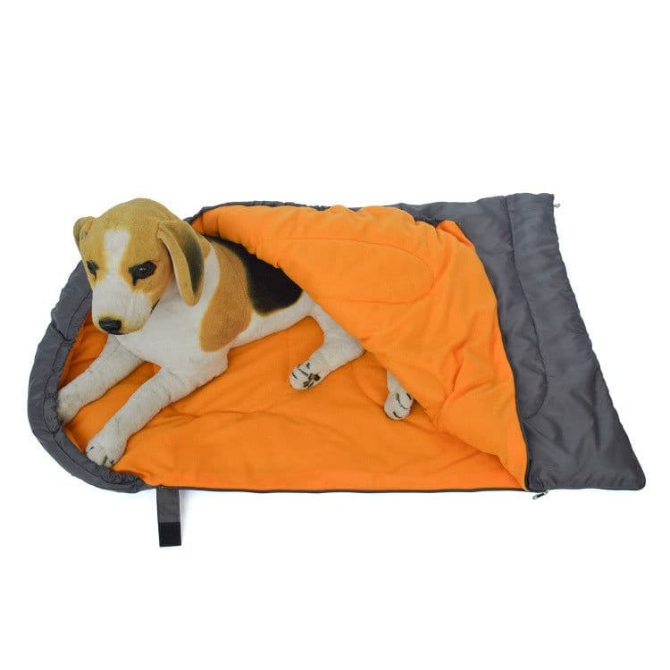 image-cross-border multi-color waterproof wear-resistant thickened dog sleeping bag pet bed outdoor warm dog kennel mat pet kennel