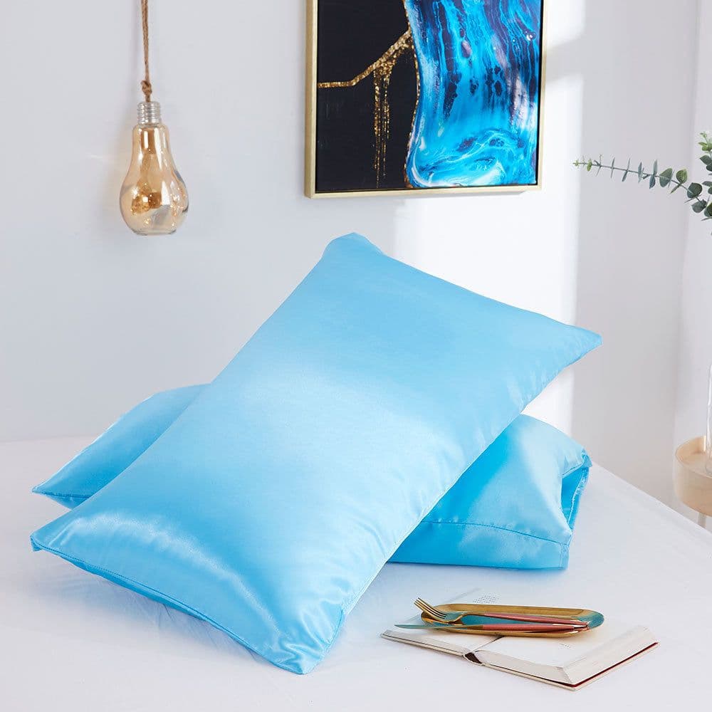 image-Silk double pillowcase