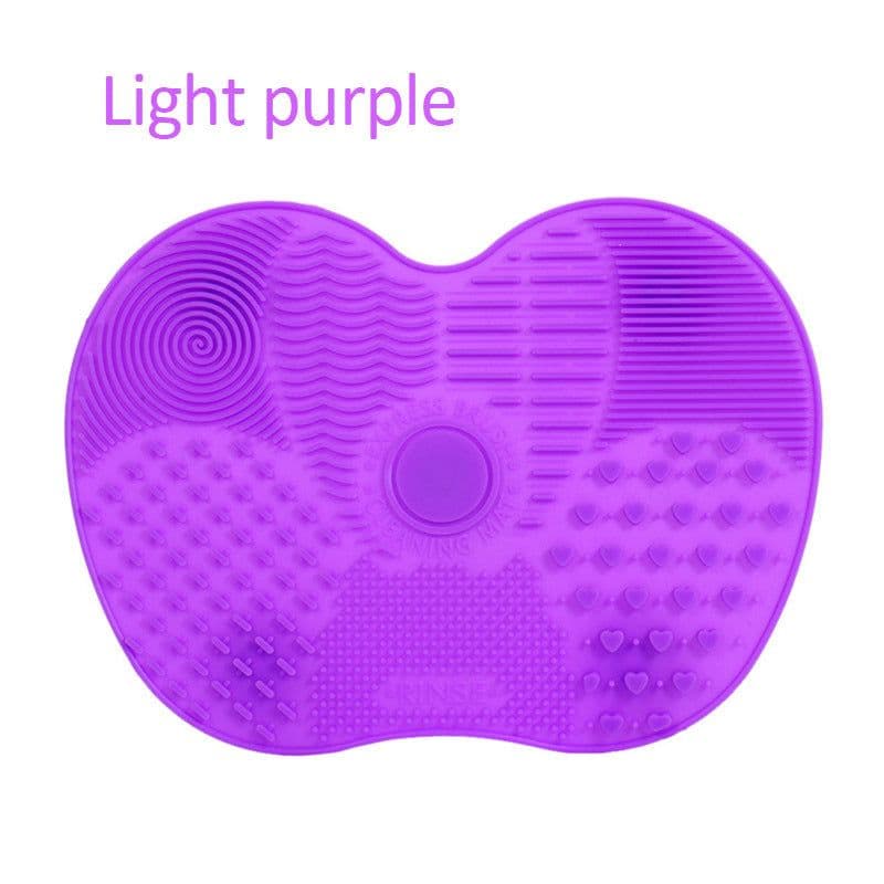 image-silicone scrub pad beauty brush cleaning pad