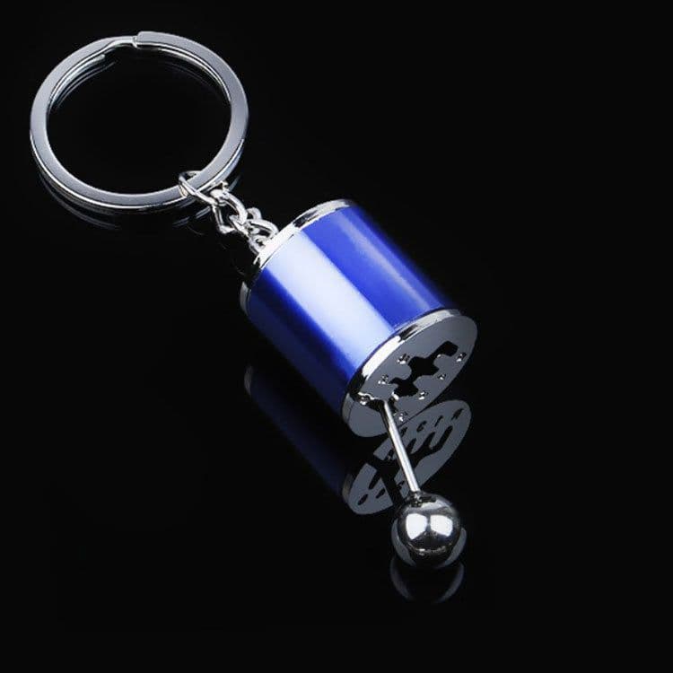 image-Creative Metal Car Key Chain - Turbo Gear Design