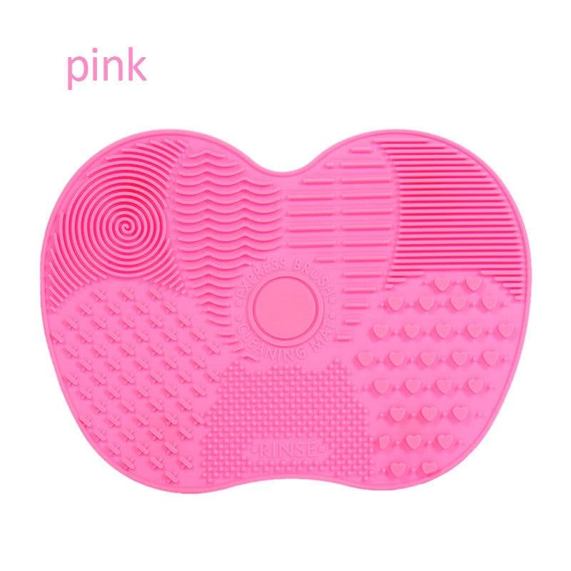 image-silicone scrub pad beauty brush cleaning pad