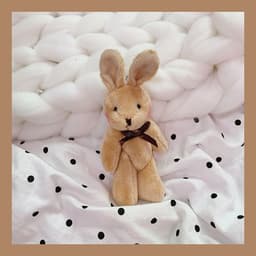 image-Tengyi Youpin 11cm Plush Pendant Doll Keychain Black Ear Puppy