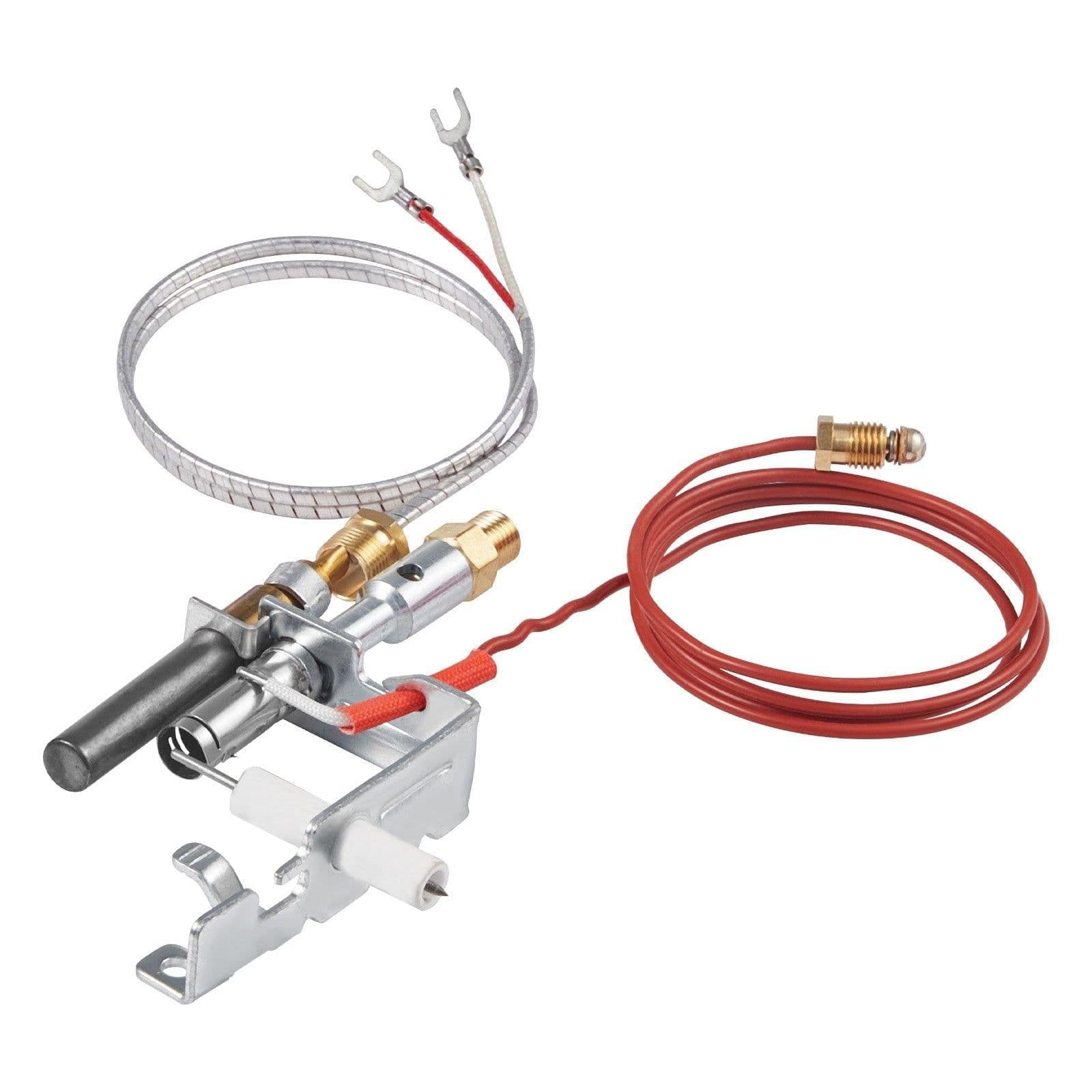 image-VEVOR Gas Pilot Assembly, OE 14D0477, LPG8404, SRV14D0477 Fireplace Gas Pilot Assembly Kit, LPG Ignition Replacement, Compatible with Lexington Forge, Majestic, Martin, Monessen Models