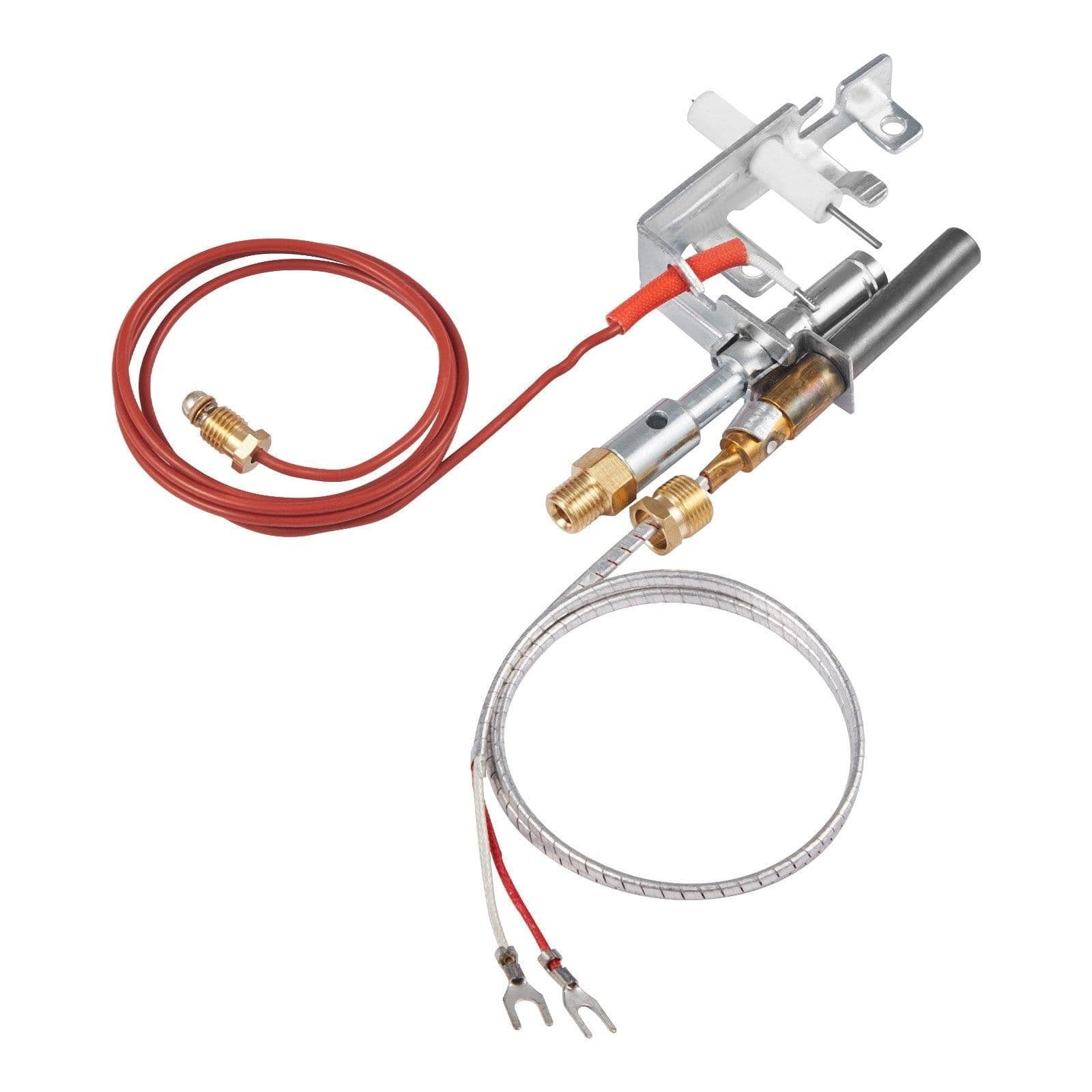 image-VEVOR Gas Pilot Assembly, OE 14D0477, LPG8404, SRV14D0477 Fireplace Gas Pilot Assembly Kit, LPG Ignition Replacement, Compatible with Lexington Forge, Majestic, Martin, Monessen Models