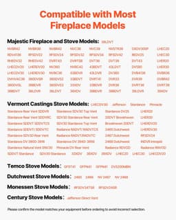 image-VEVOR Gas Pilot Assembly, OE 10002265, 10002264, SRV10002264 Fireplace Gas Pilot Assembly, Natural Gas & LPG Ignition Replacement, Fit Majestic, Vermont Castings, Temco, Dutchwest, Monessen, Century