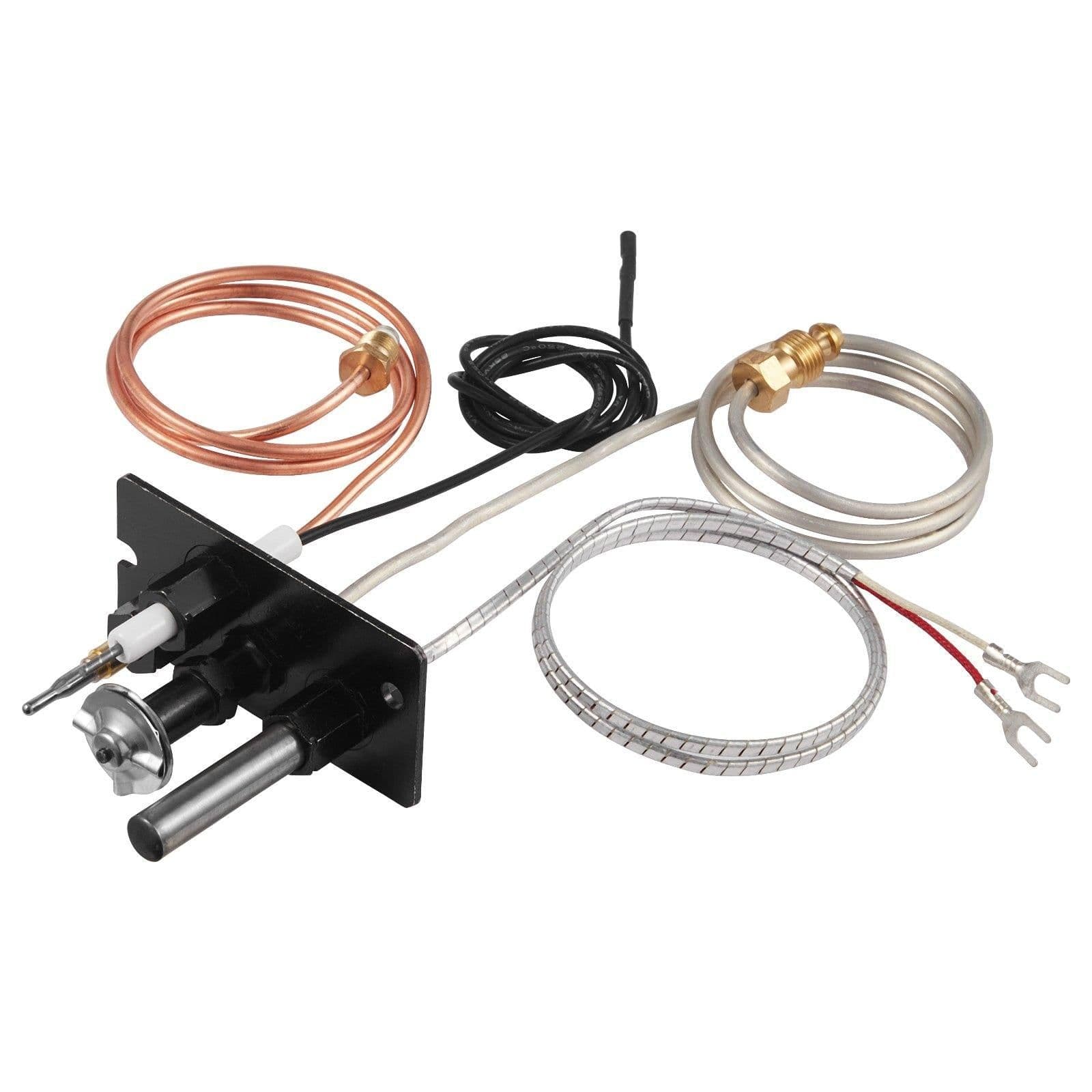 image-VEVOR Gas Pilot Assembly, OE 10002265, 10002264, SRV10002264 Fireplace Gas Pilot Assembly, Natural Gas & LPG Ignition Replacement, Fit Majestic, Vermont Castings, Temco, Dutchwest, Monessen, Century