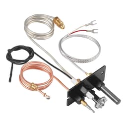 image-VEVOR Gas Pilot Assembly, OE 10002265, 10002264, SRV10002264 Fireplace Gas Pilot Assembly, Natural Gas & LPG Ignition Replacement, Fit Majestic, Vermont Castings, Temco, Dutchwest, Monessen, Century