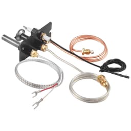 image-VEVOR Gas Pilot Assembly, OE 69L17, 69L1701, 904405, J4117, 108084-02 Fireplace Gas Pilot Assembly Kit, Natural Gas Ignition Replacement, Compatible with Lennox, Superior, Astria Models, Black