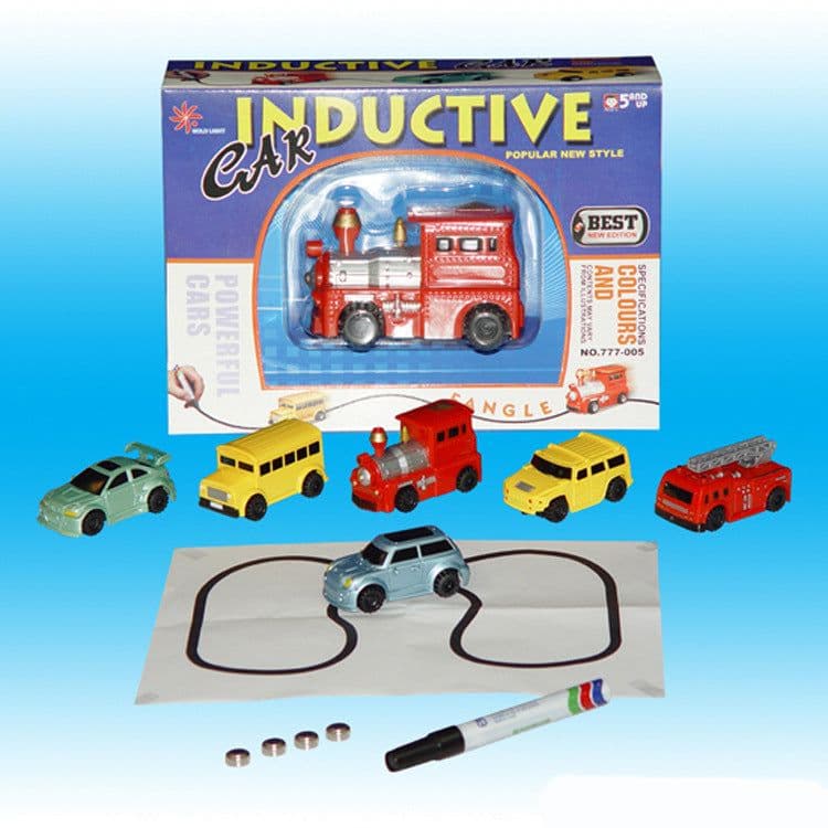 image-Electric Induction Line-Following Car Toy