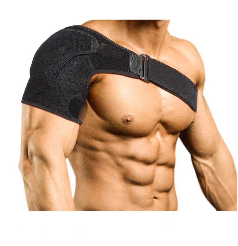 image-Eckert Shoulder Pad Neoprene - Black One Size