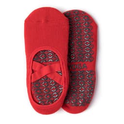 image-Women's Yoga Socks Non-Slip Cotton Short