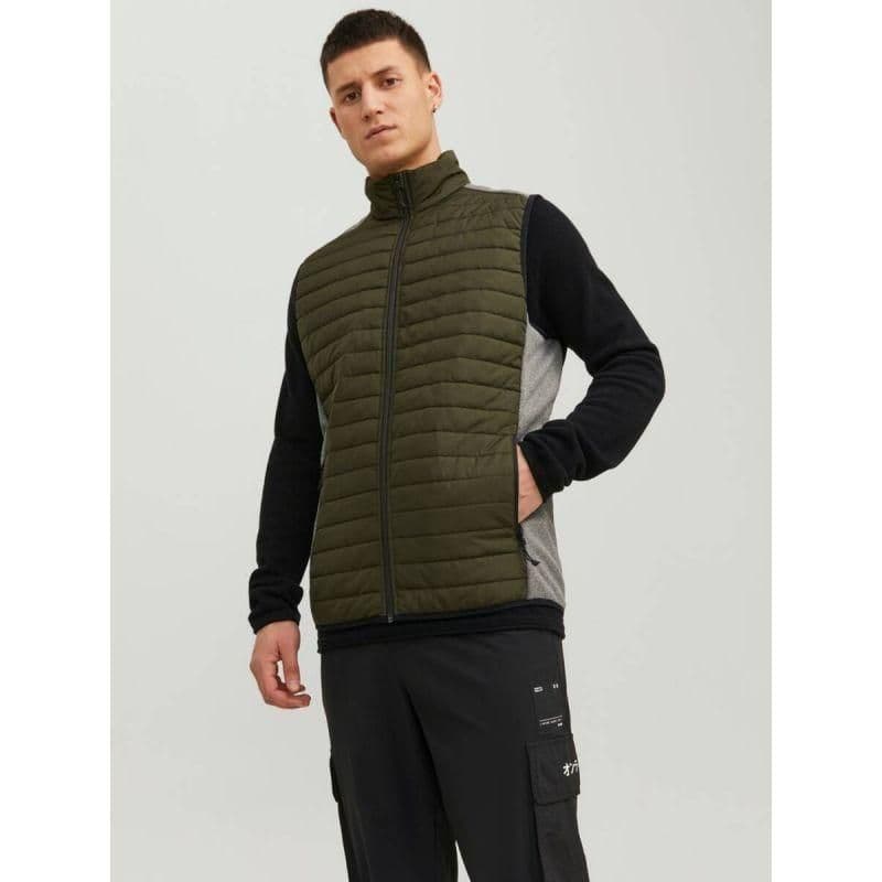 image-Jack & Jones Jjemulti Bodywarmer Collar Noos M 12200684ROSIN