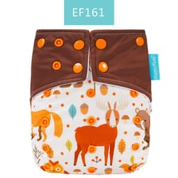 image-Happyflute Cloth Diaper - Waterproof, Anti-Leakage, One Size Fits All