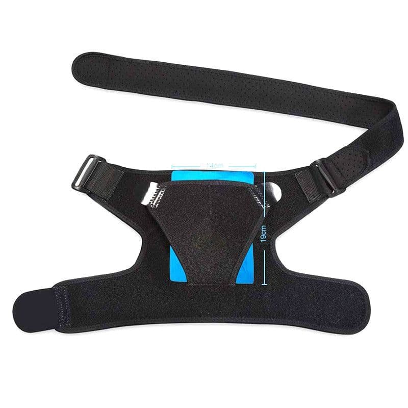 image-Eckert Shoulder Pad Neoprene - Black One Size