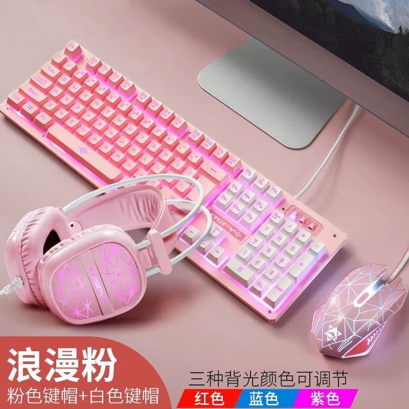 image-Ruyi Bird K59 Gaming Keyboard Mouse Headset Set