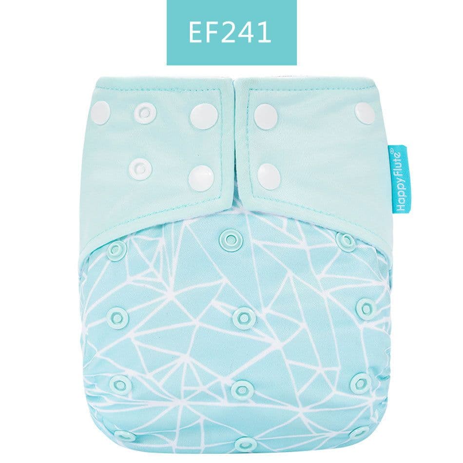 image-Happyflute Cloth Diaper - Waterproof, Anti-Leakage, One Size Fits All