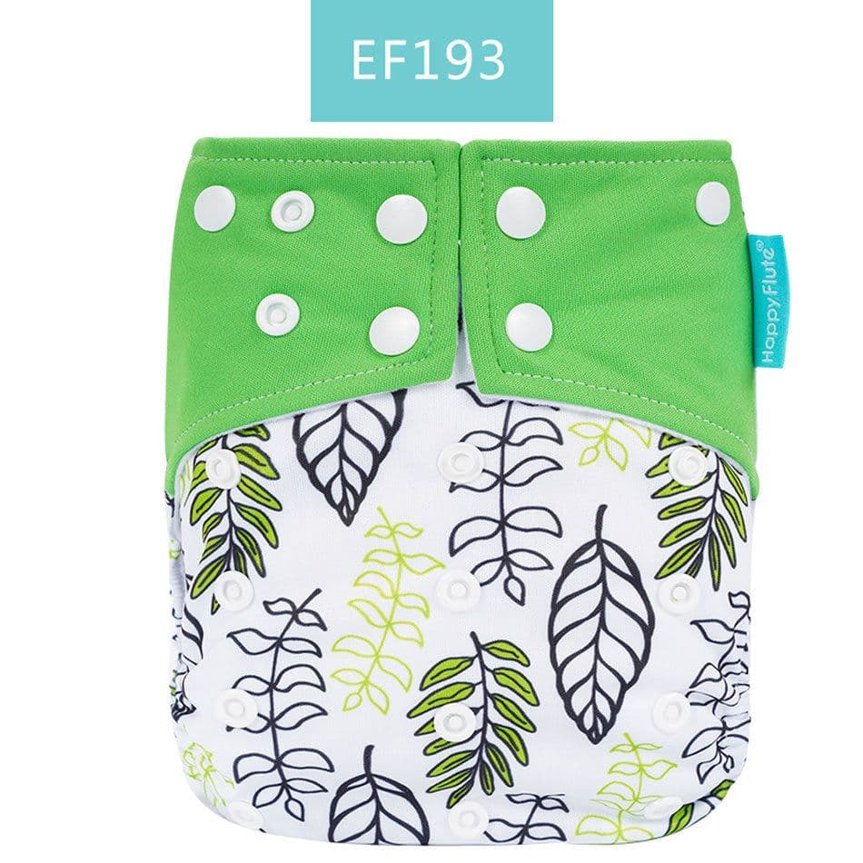image-Happyflute Cloth Diaper - Waterproof, Anti-Leakage, One Size Fits All