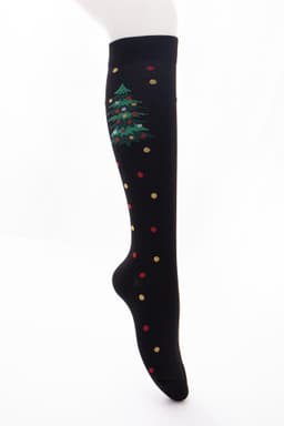 image-Ya Shi Rui Cactus Christmas Socks - Tall L/XL
